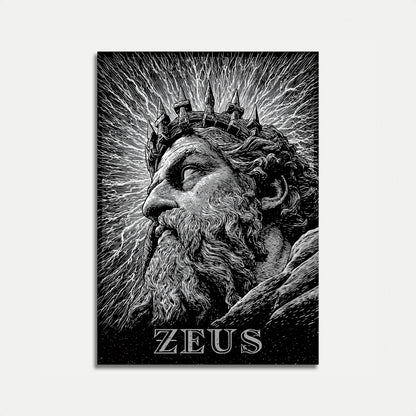 Zeus King of Gods Poster