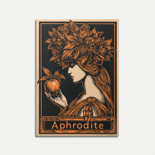 Aphrodite Greek Goddess Poster