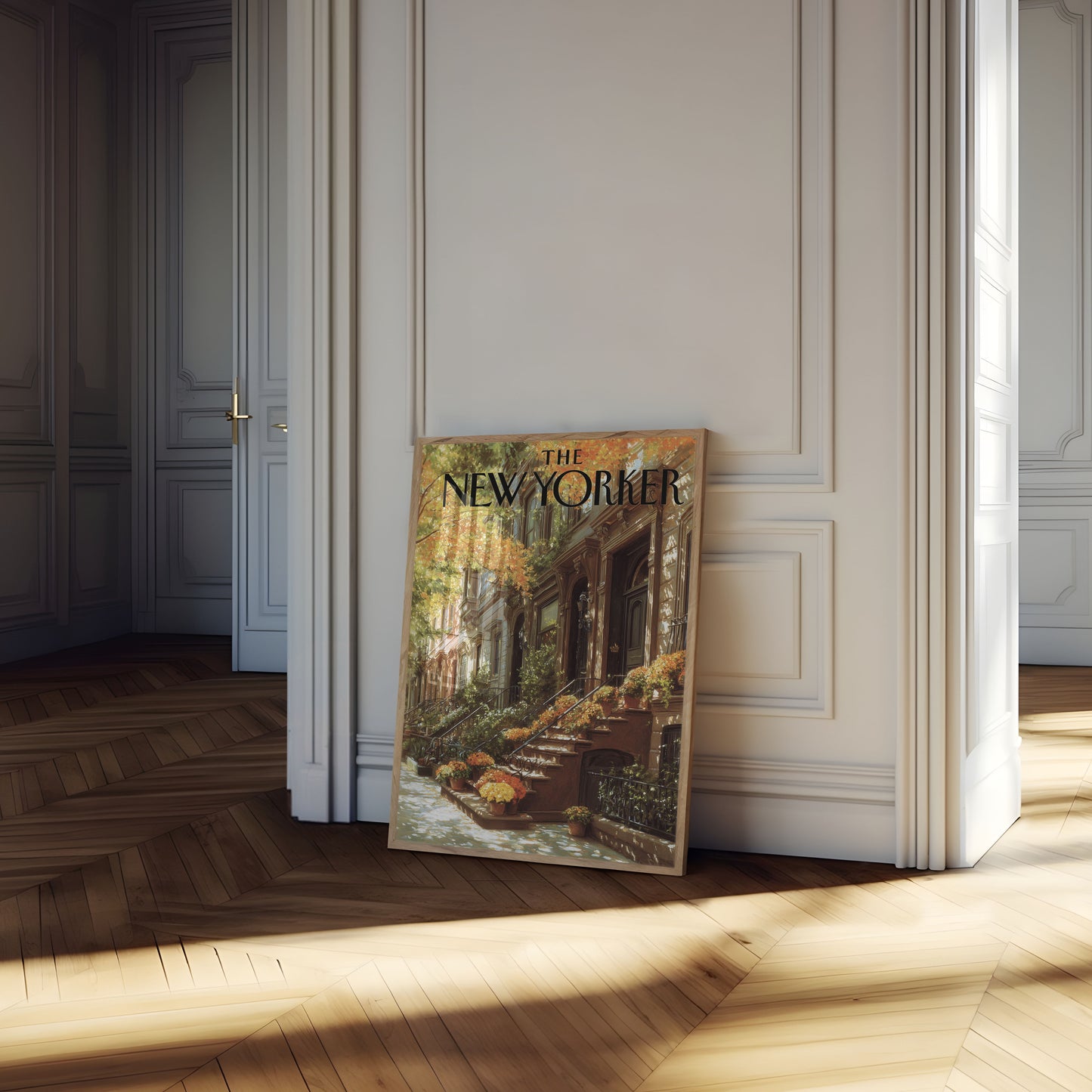 Autumn in New York City Poster