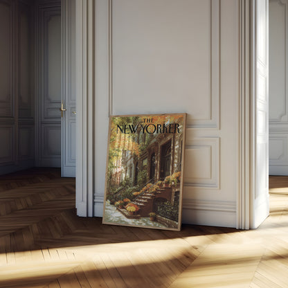 Autumn in New York City Poster