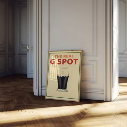 Guinness Beer Real G Spot Poster