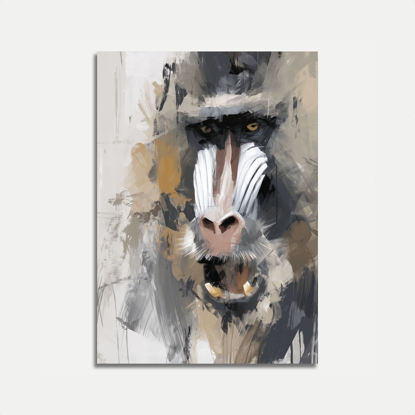 Majestic Eagle Portrait Poster