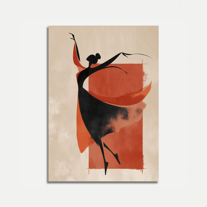 Dynamische Dans Bewegings Poster