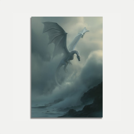 Misty Mountain Dragon Poster