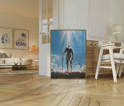 Radiant Knight of Light Poster