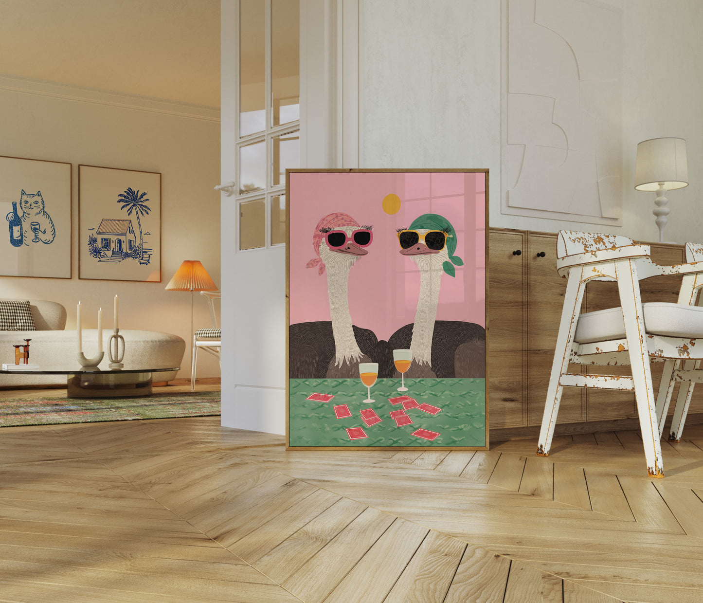 Poster del Festa di Struzzi Cool