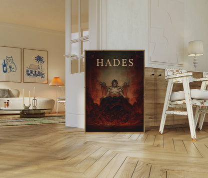 Hades Greek Mythology Poster