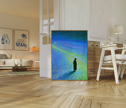 Solitude in Digital Light Poster