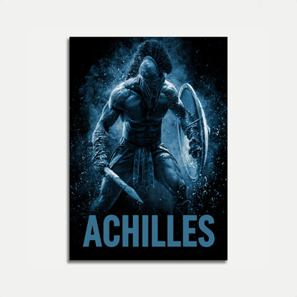 Achilles Warrior Ancient Hero Poster