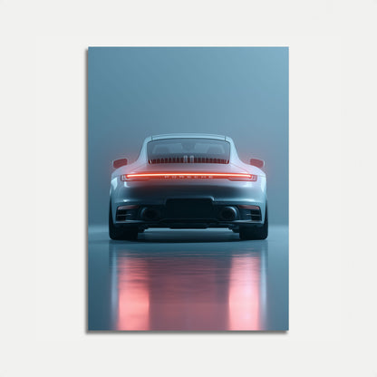 Sleek Porsche Sports Car Poster