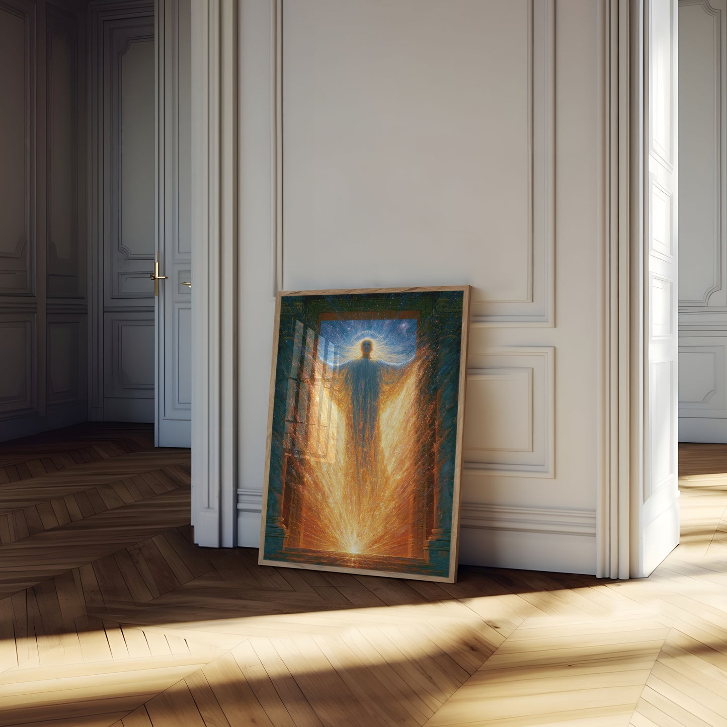Poster Luce Divina Angelo Celeste