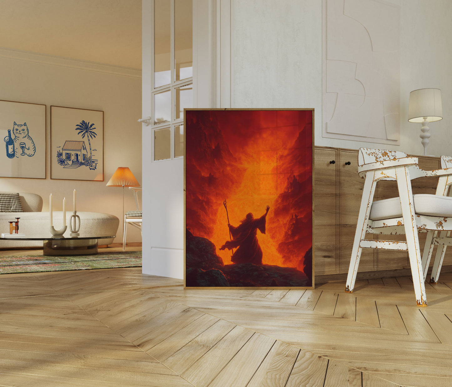 Wizard in the Inferno Poster