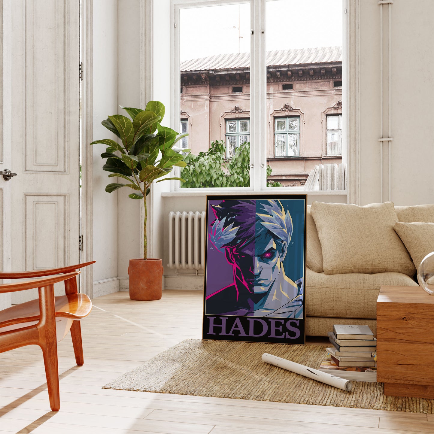 Hádés Bůh podsvětí plakát