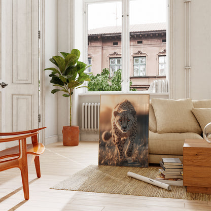 Póster de Fierce Cheetah Wilderness