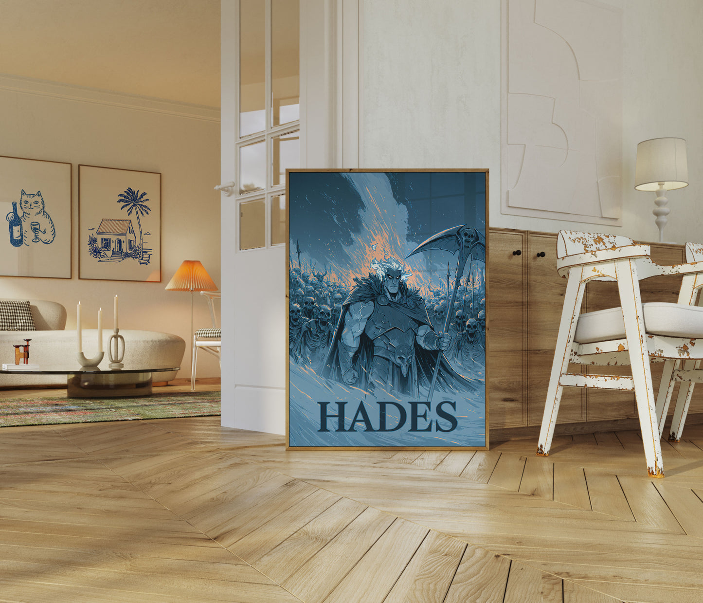 Plakát: Hades, bůh podsvětí
