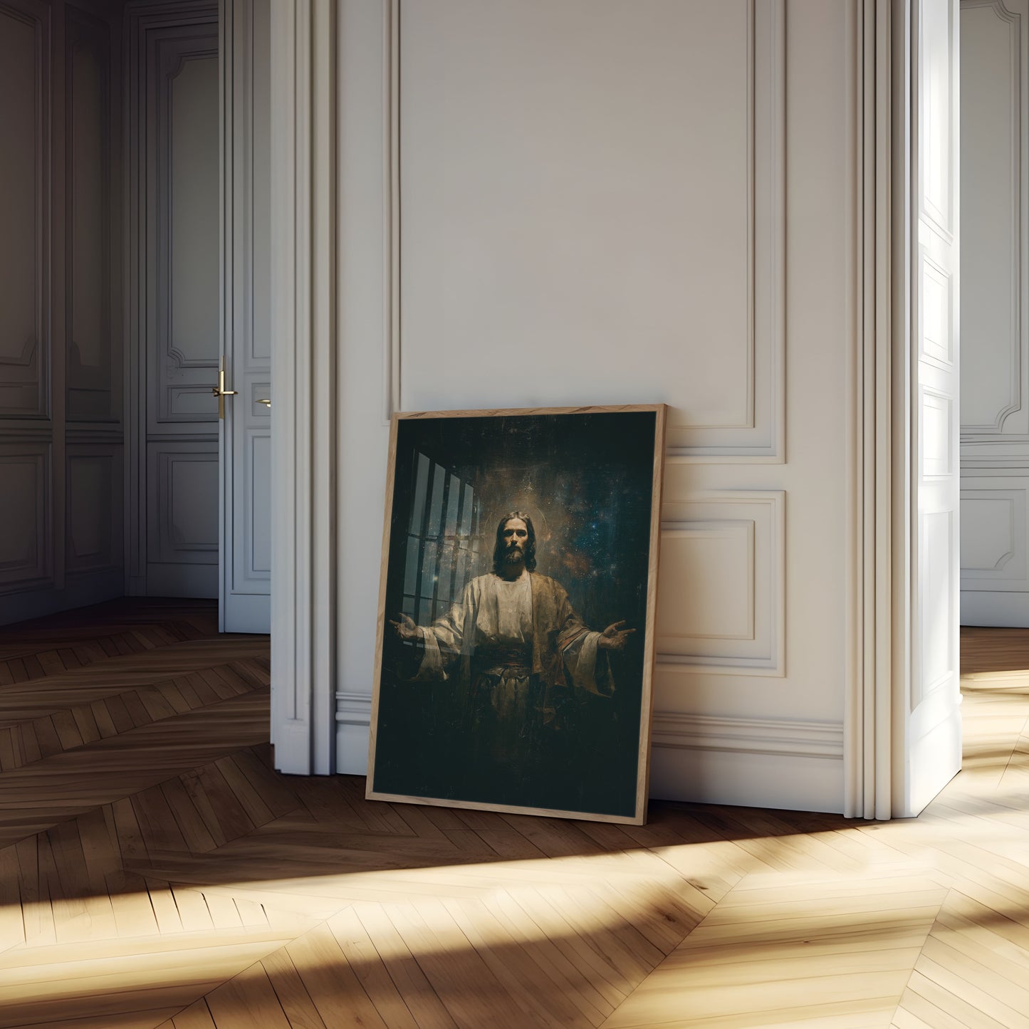 Divine Cosmic Presence Poster