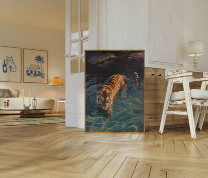 Póster de Majestic Tiger Waters