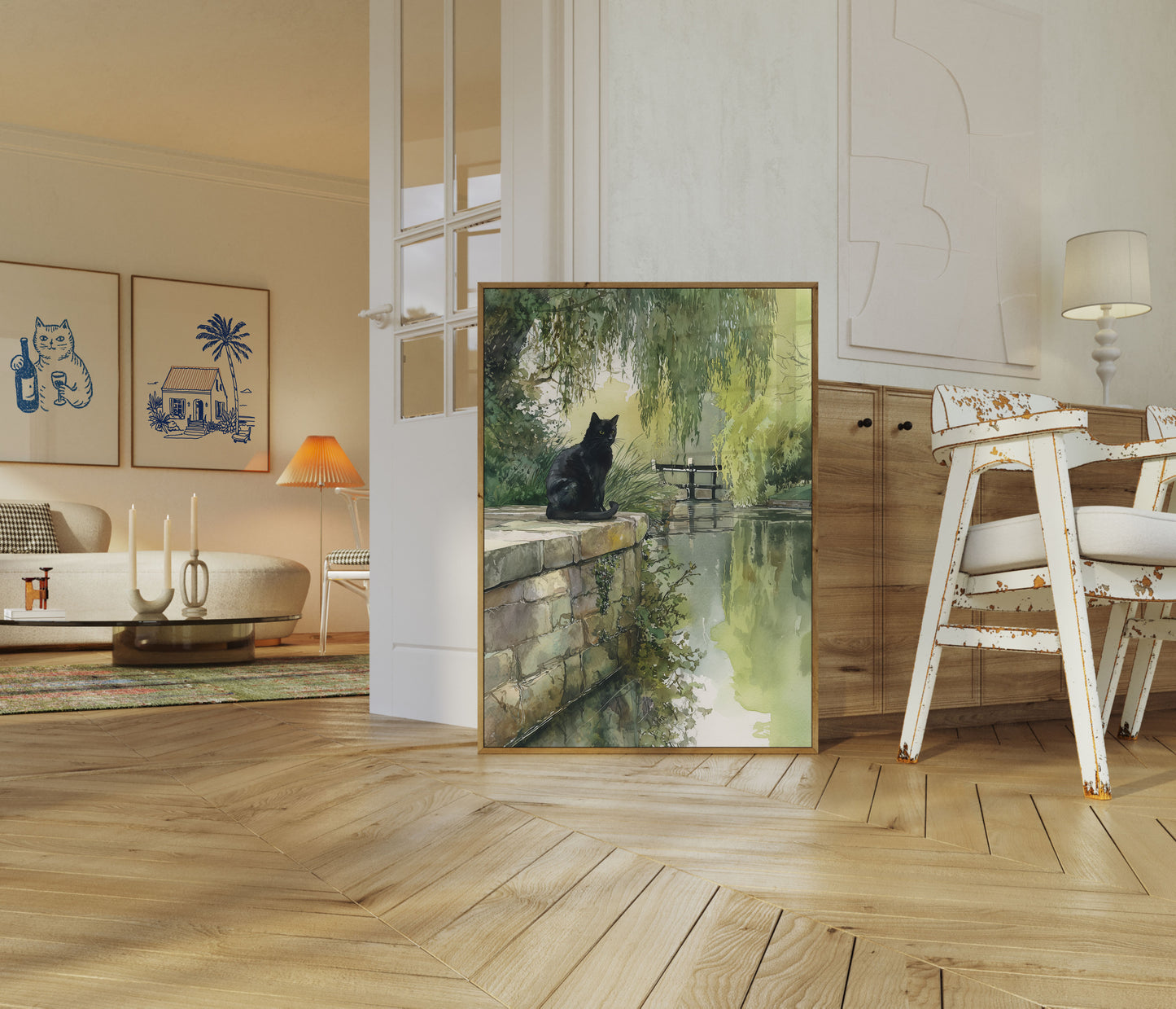 Poster del Gatto Nero al Canale