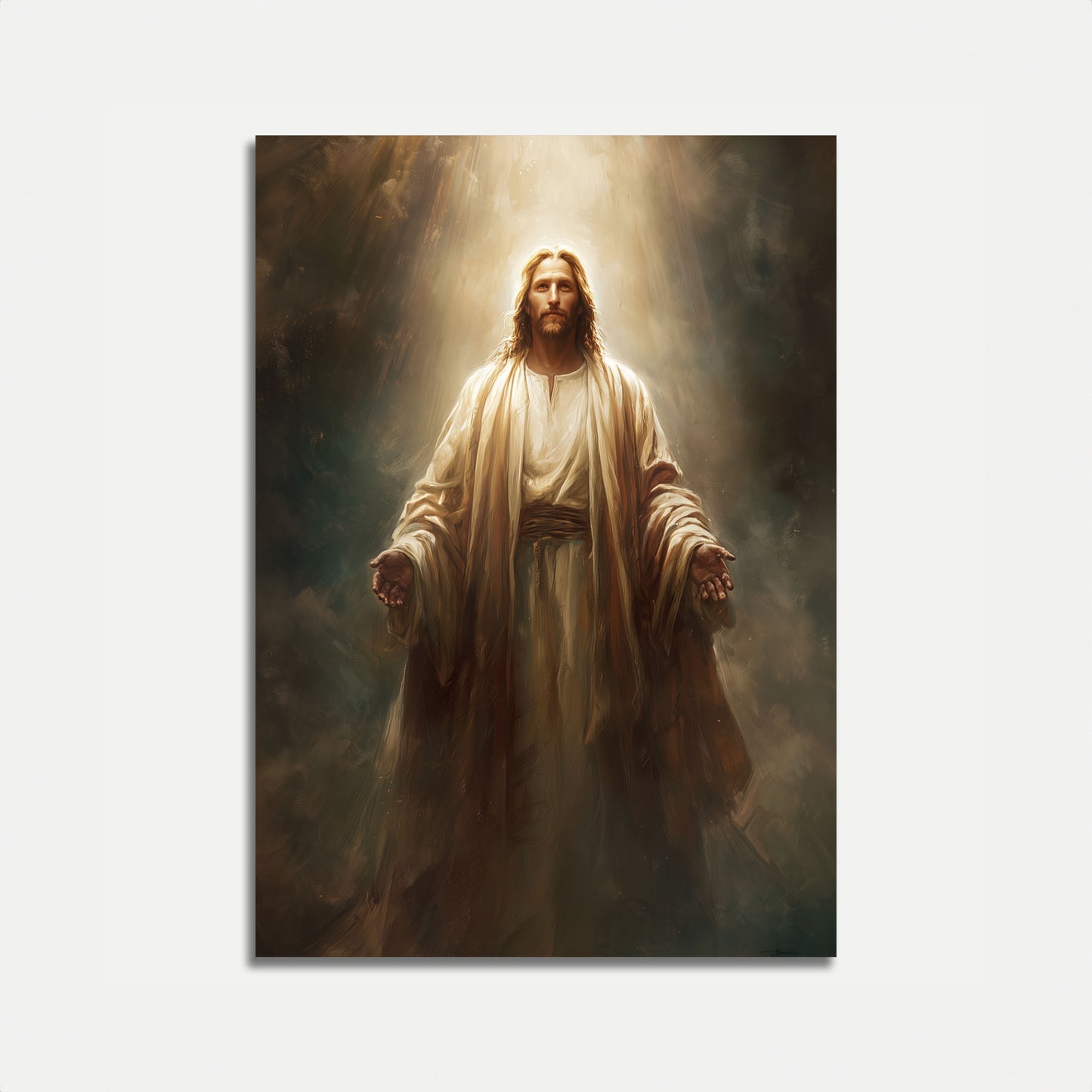 Divine Light of Faith Poster