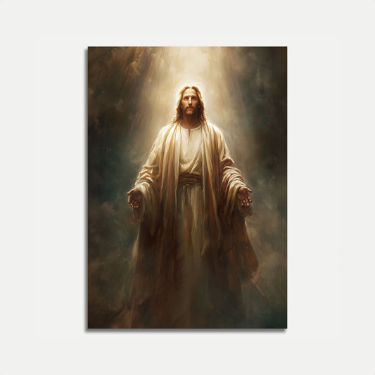 Divine Light of Faith Poster