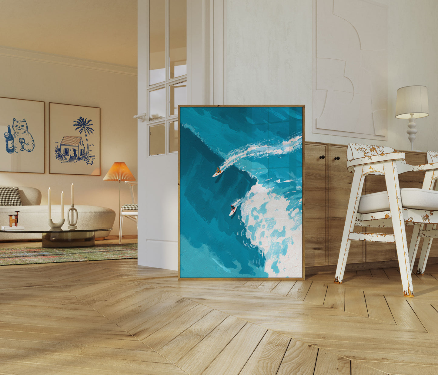 Epic Waves Surfing Poster