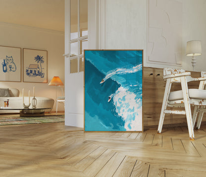 Epic Waves Surfing Poster