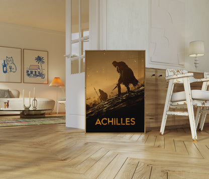Achilles Warriors Battle Poster