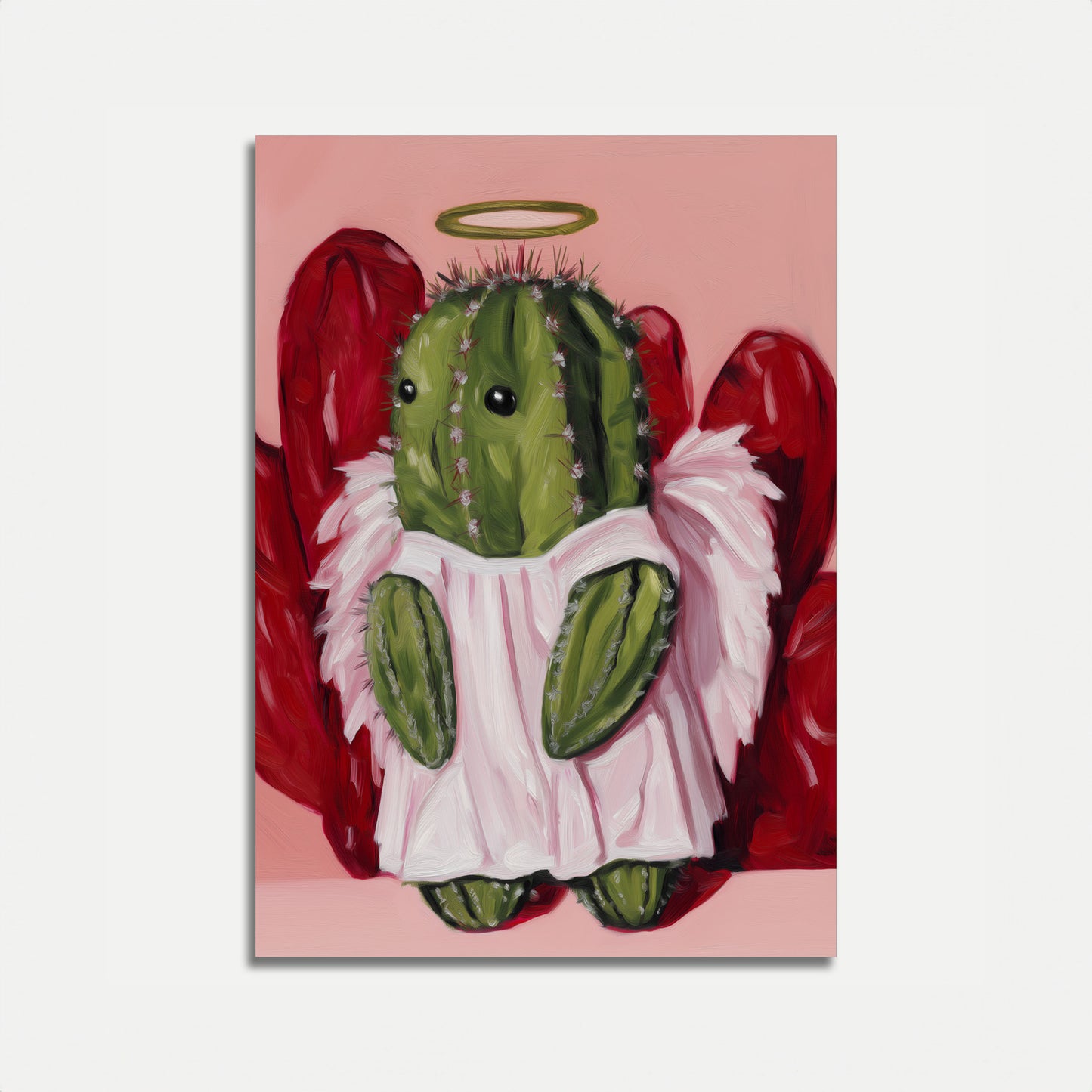 Santo Poster dell'Angelo del Cactus