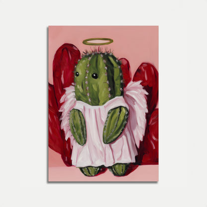 Santo Poster dell'Angelo del Cactus