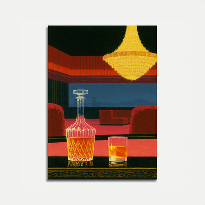 Sophisticated Evening Cocktail Poster
