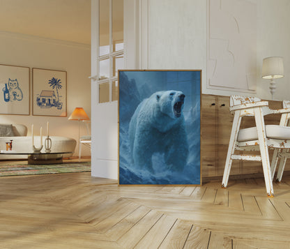 Póster de oso polar Arctic Roar
