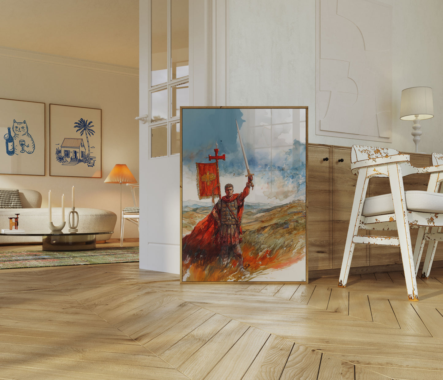 Triumphant Roman Legion Commander Poster