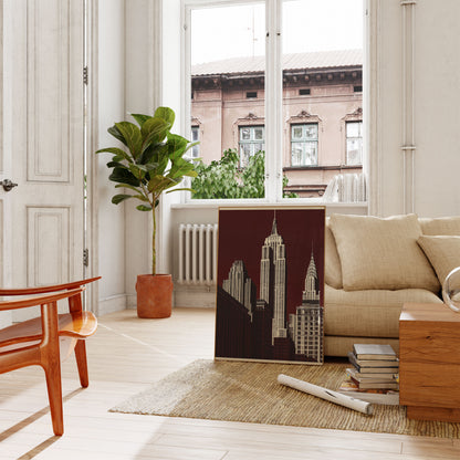 New York City Skyline Poster