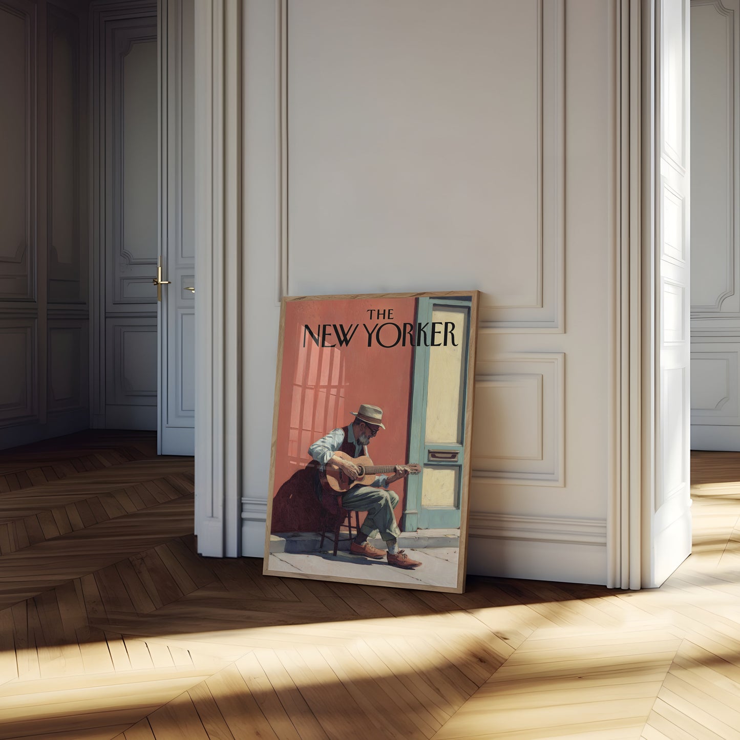 Soulful Street Musician Poster