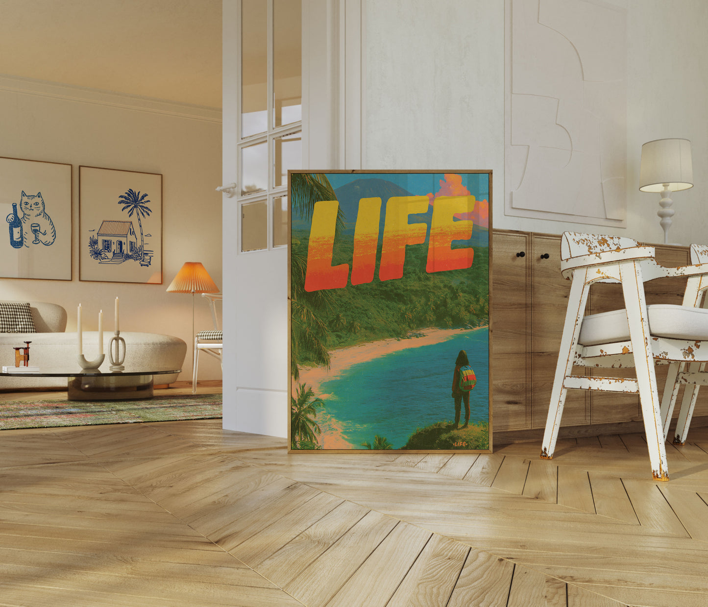Tropical Beach Adventure Life Poster