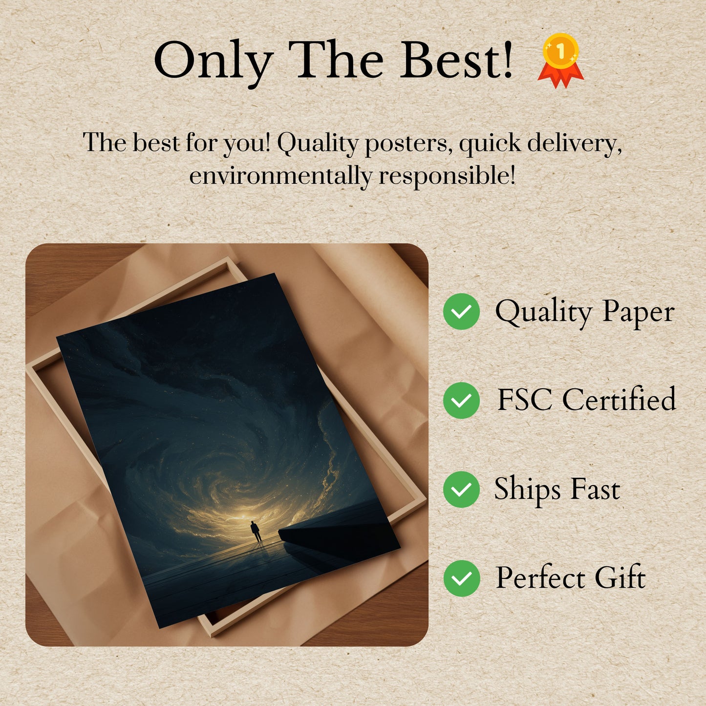 Cosmic Solitude Journey Poster