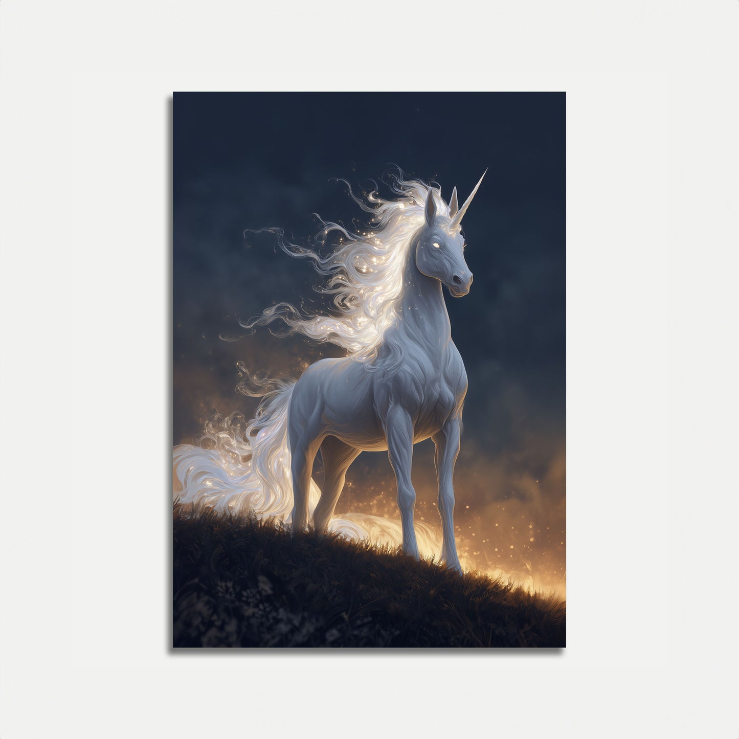 Poster Mistico dell'Unicorno Etereo