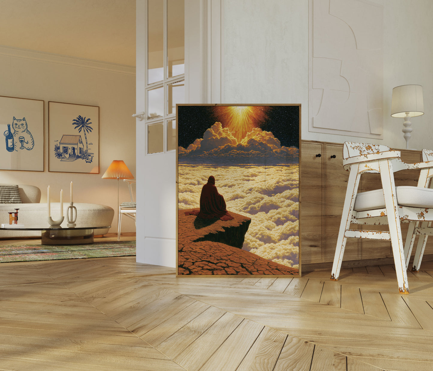 Nástěnka meditace Božího světla