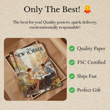 New York City Cafe Romance Poster