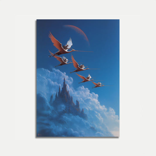 Magical Sky Riders Poster