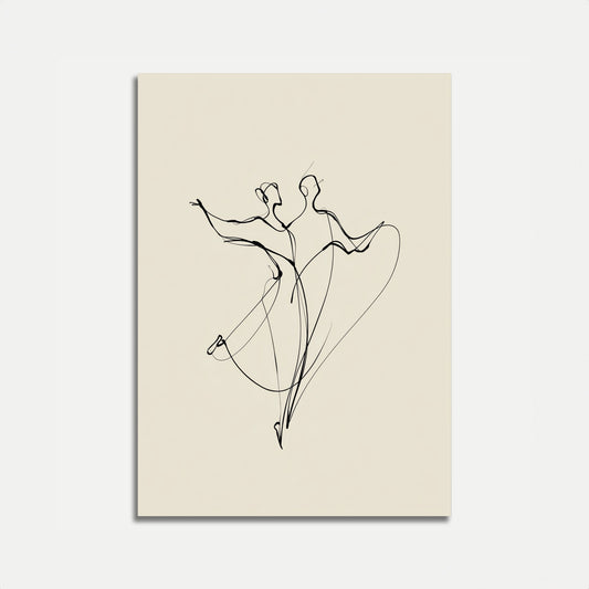 Dancing Silhouettes in Motion Poster