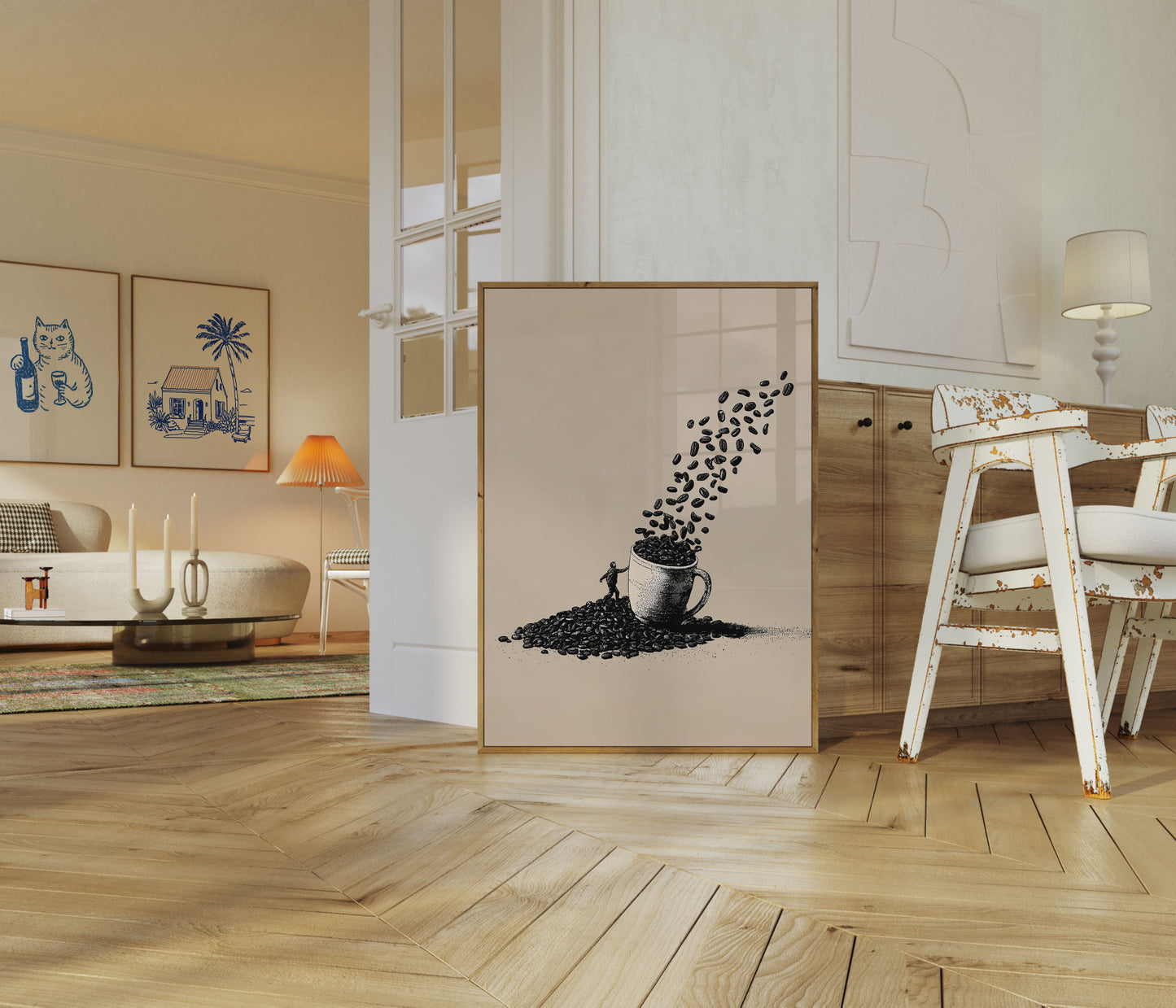 Coffee Bean Journey Poster