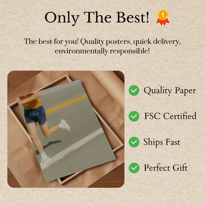 Urban Runner Motion Poster