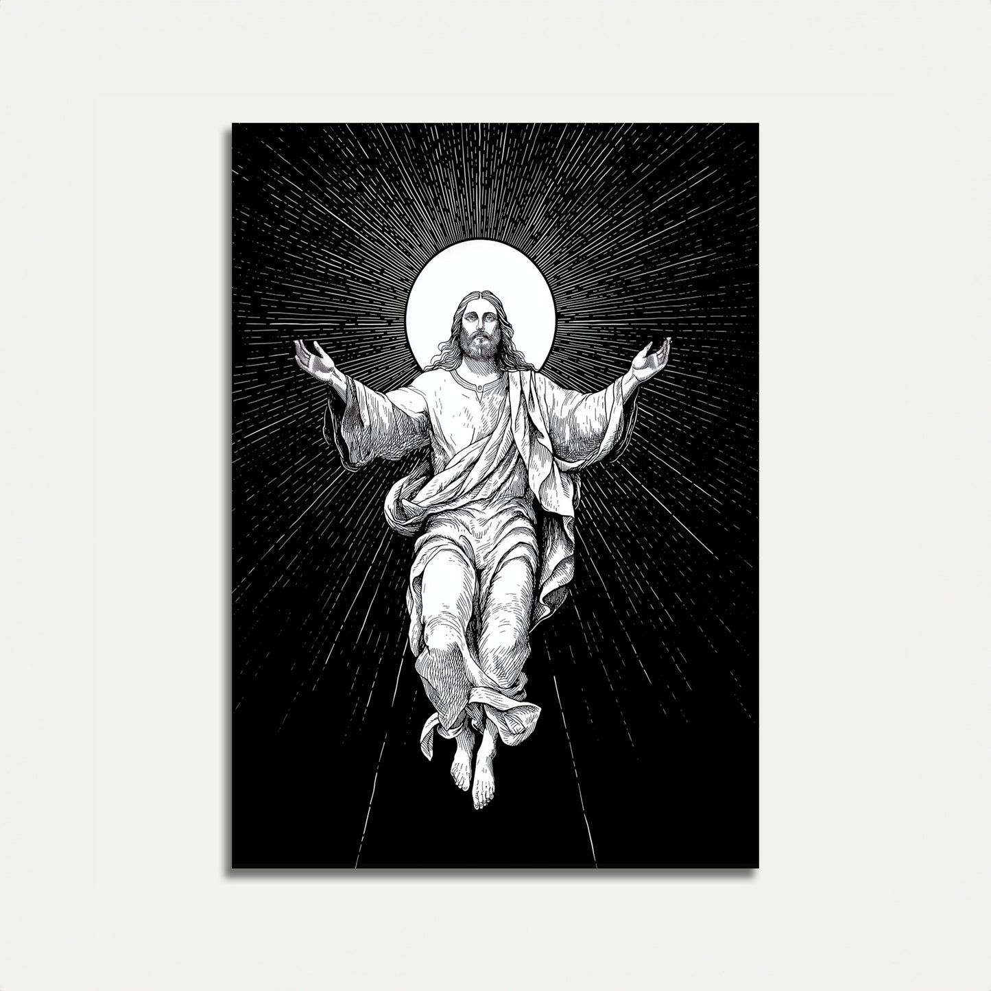 Divine Radiance Ascension Poster