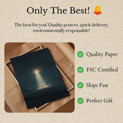 Mysterieuze Buitenaardse Ontmoeting Poster