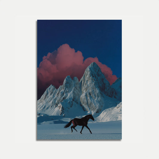 Poster del Stallone di Mezzanotte della Montagna