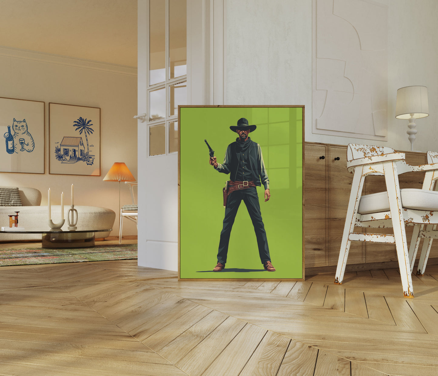 Wild West Gunslinger Poster