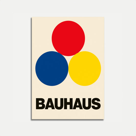 Bauhaus Colori Primari Poster