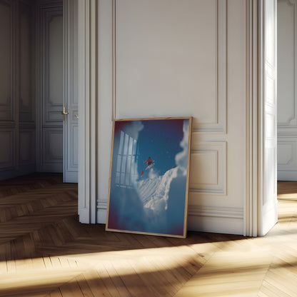 Mountain Ski Jump Extreme Poster