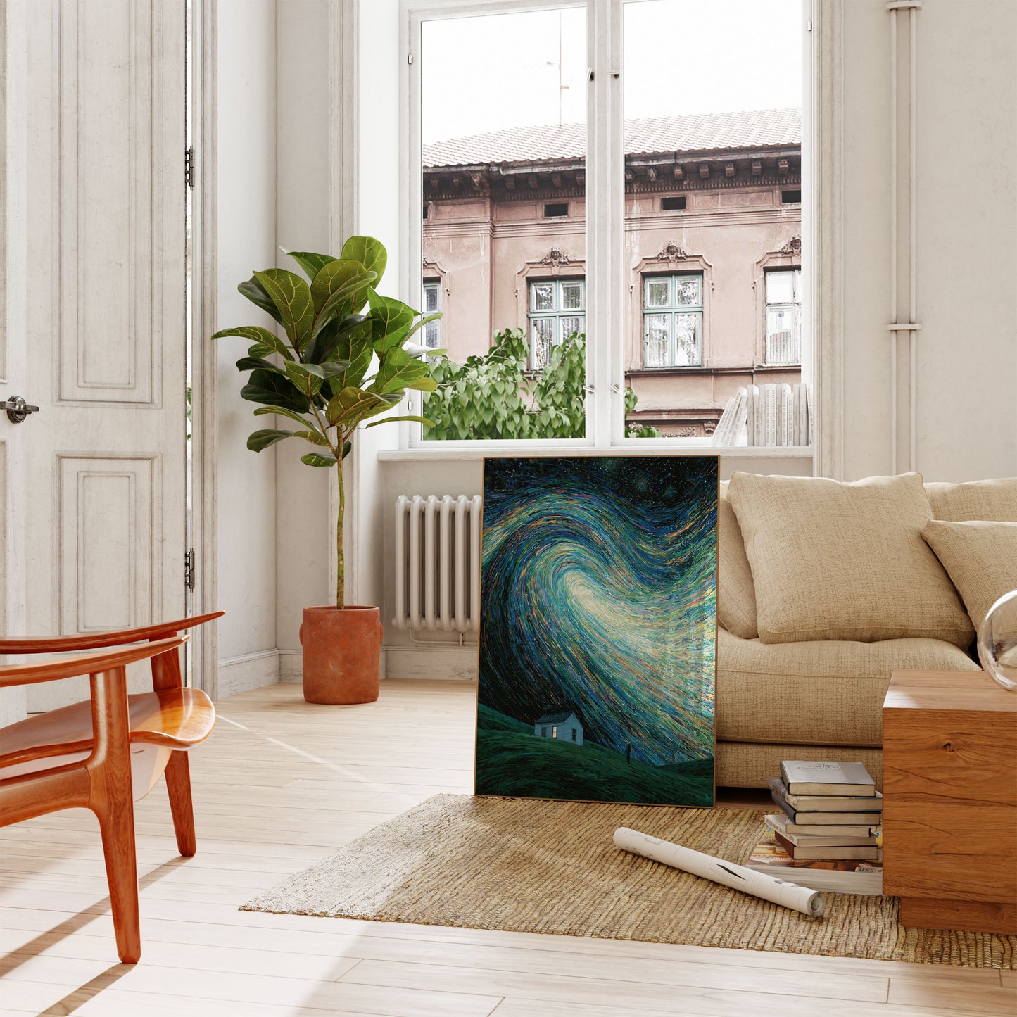 Poster Notti Stellata sul Cottage